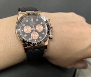 Superclone Rolex Daytona 40 mm Sundust Dial 126515LN photo review