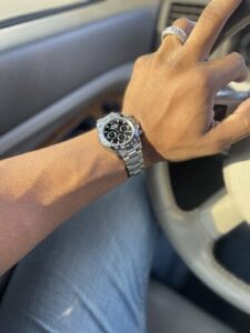 Superclone Rolex Daytona "Reverse Panda" Black Dial 116500LN photo review